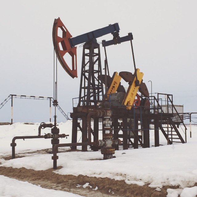 Добыча нефти на озере Самотлор под Нижневартовском. Наконец увидели своими глазами, откуда берутся б…
